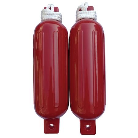 Seachoice Twin Eye Fender Kit, Red 79276